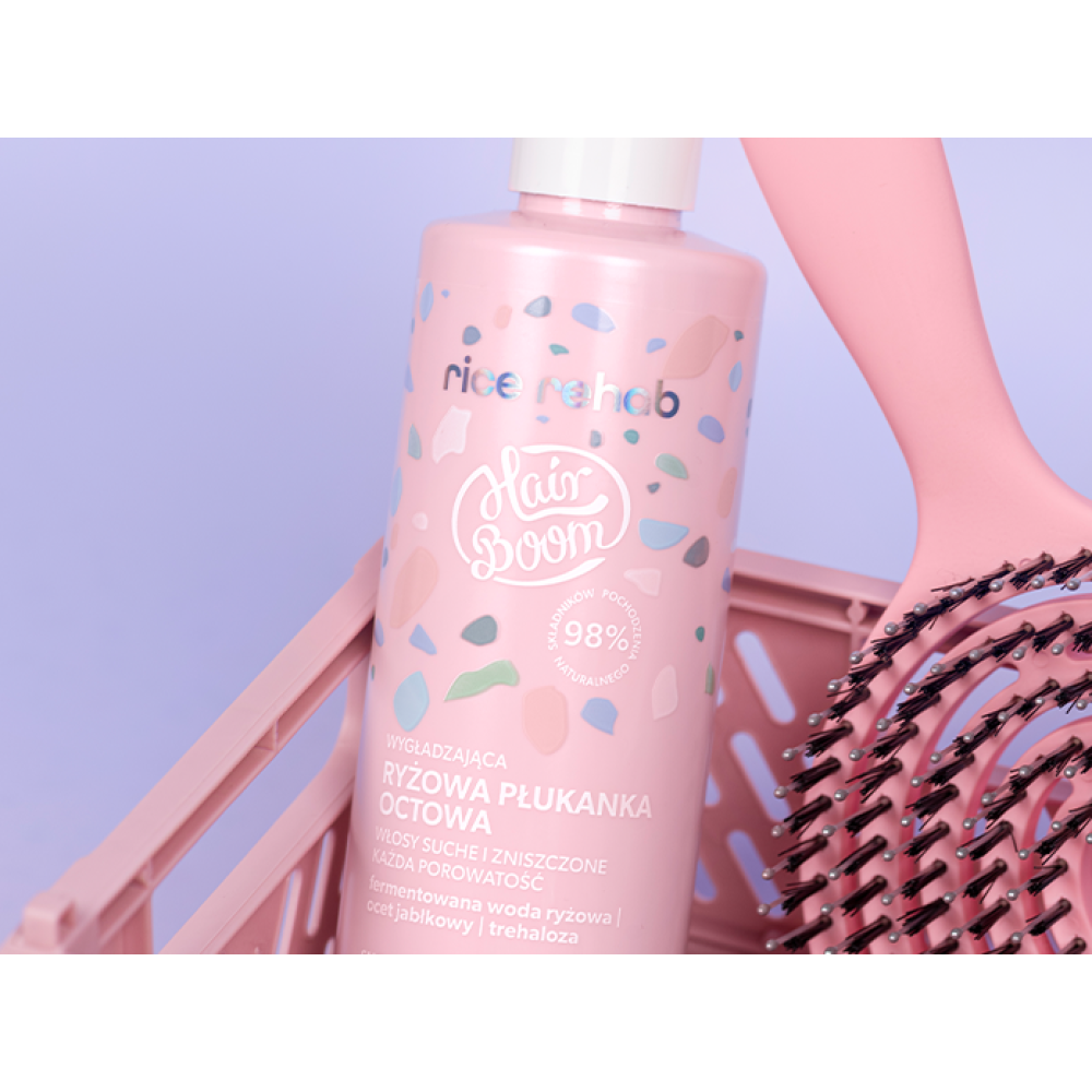 Bielenda Hairboom Rice Rehab Smoothing Rice Hair vinegar, 200m